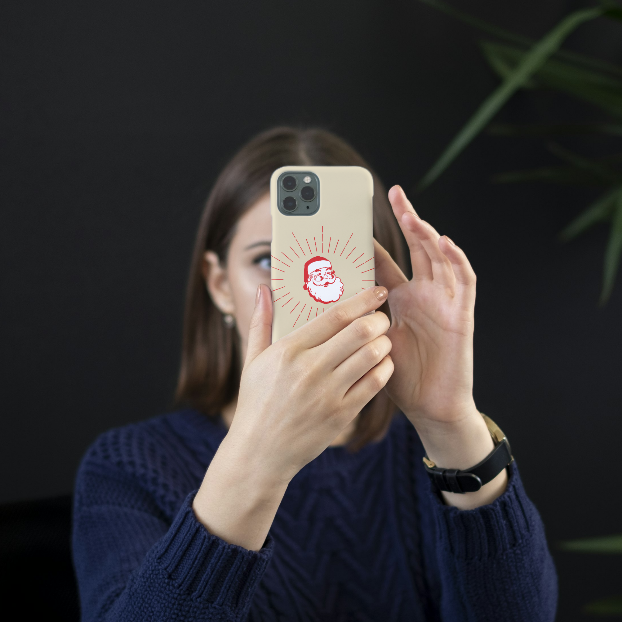 Santa's Cheer iPhone Case